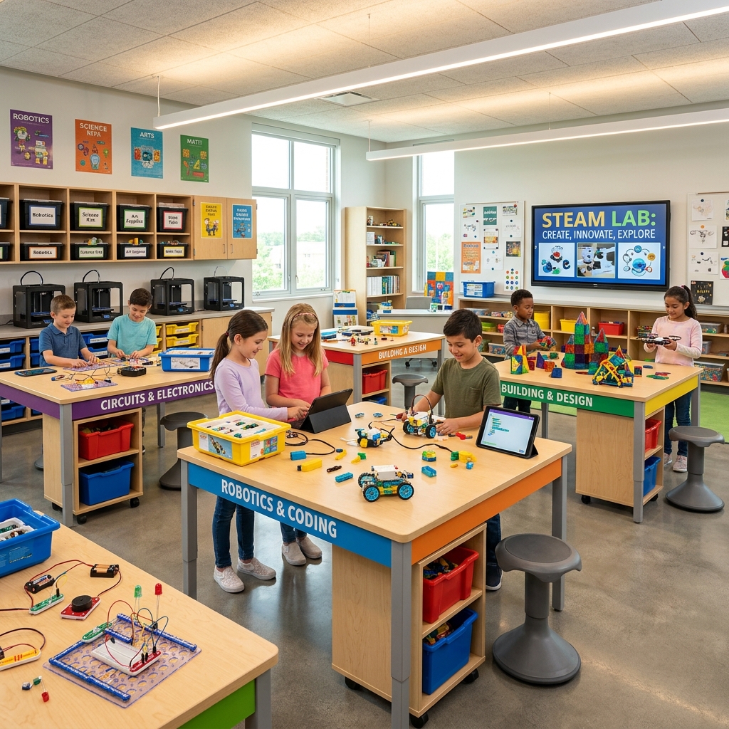 STEAM Lab at The <span class=